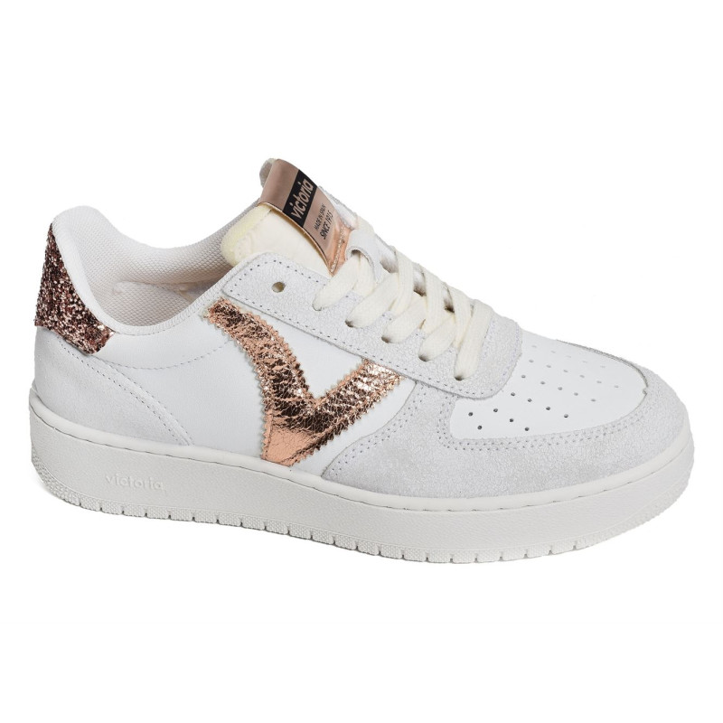 1258233 Blanc Bronze, Sneakers basses Victoria