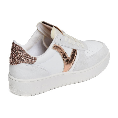 1258233 Blanc Bronze, Sneakers basses Victoria