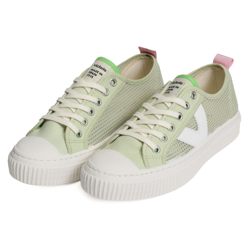 1176102 Vert, Chaussures basses Victoria