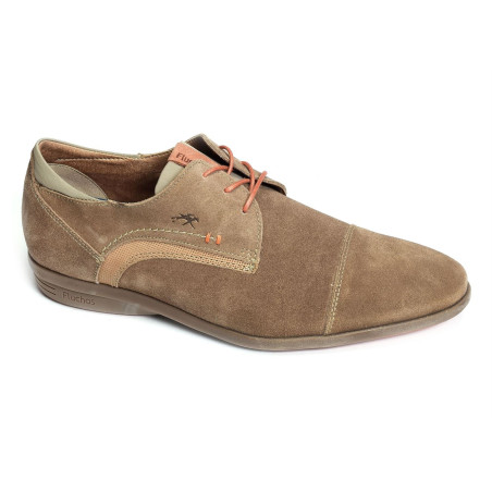 FABIO F1452 Taupe, Chaussures de Ville Fluchos