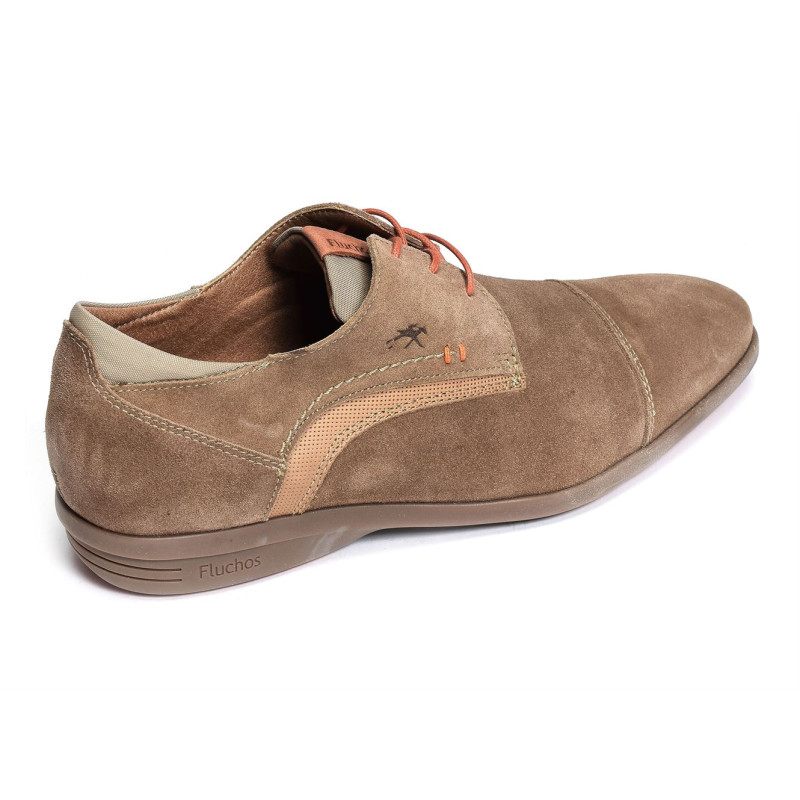 FABIO F1452 Taupe, Chaussures de Ville Fluchos