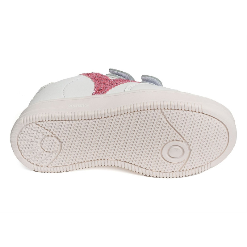 1124106 Blanc Rose, Sneakers basses Victoria