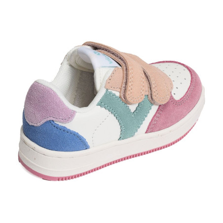 1124116 Rose Multicolore, Sneakers basses Victoria