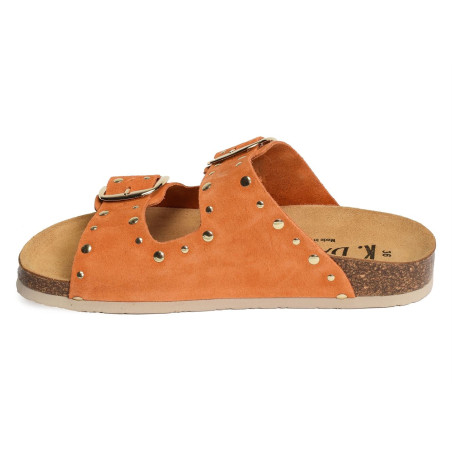 RIANT Orange, Mules K.Daques