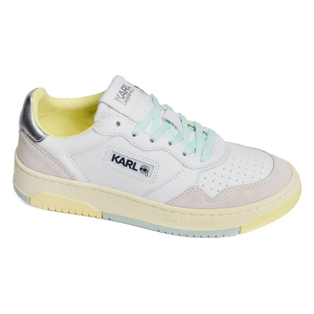 KREW Blanc Multicolore, Sneakers basses Karl Lagerfeld