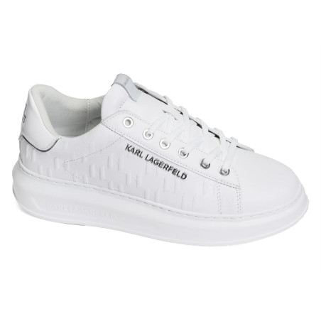 KAPRI MONOGRAM MEN Blanc, Sneakers basses Karl Lagerfeld