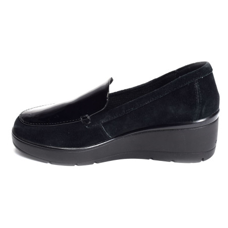 D ILDE B Noir, Mocassins Geox