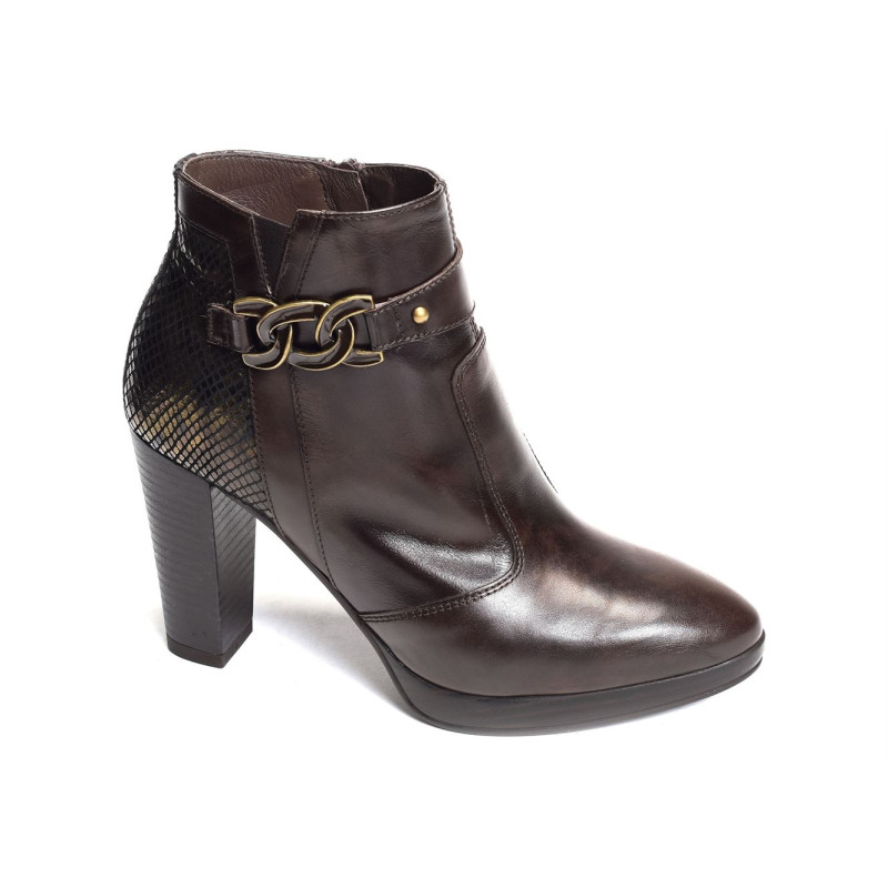 08250 Marron, Bottines NeroGiardini