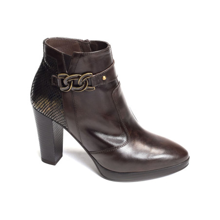 08250 Marron, Bottines NeroGiardini