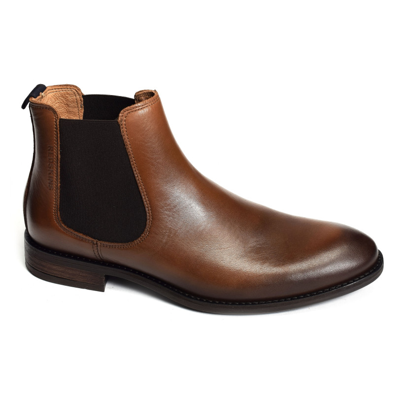 RUSE Cognac, Chelsea boots Redskins