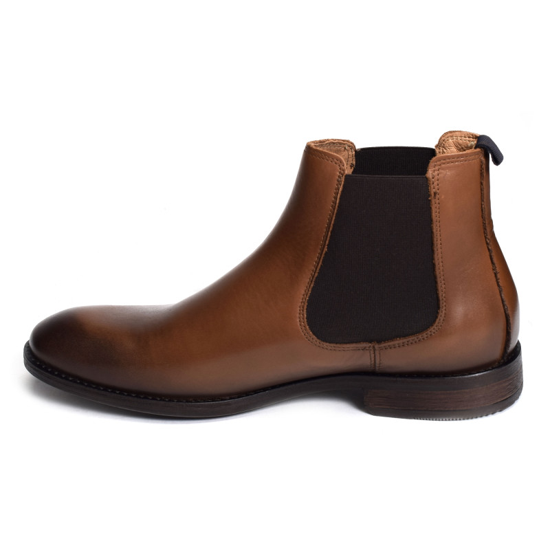 RUSE Cognac, Chelsea boots Redskins