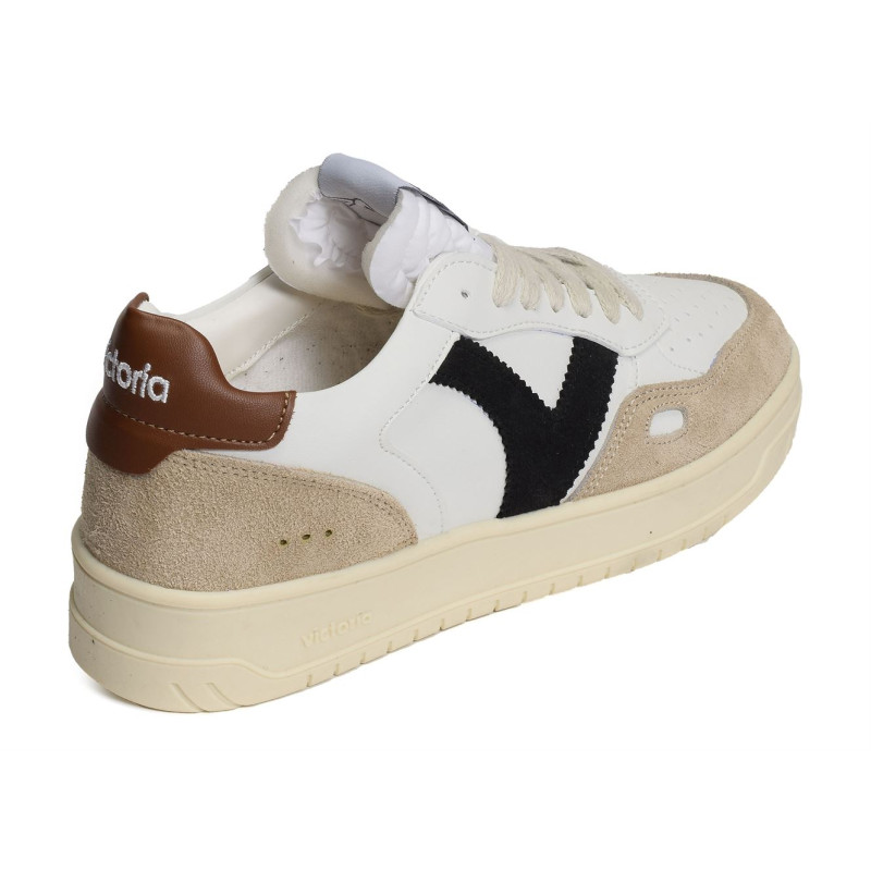 1257101 Blanc Camel, Sneakers basses Victoria