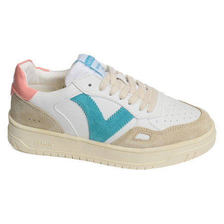 1257101 Blanc Corail, Sneakers basses Victoria