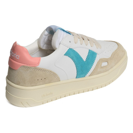 1257101 Blanc Corail, Sneakers basses Victoria