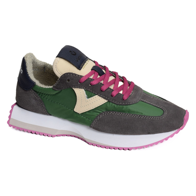 1134104 Gris Vert, Baskets running Victoria