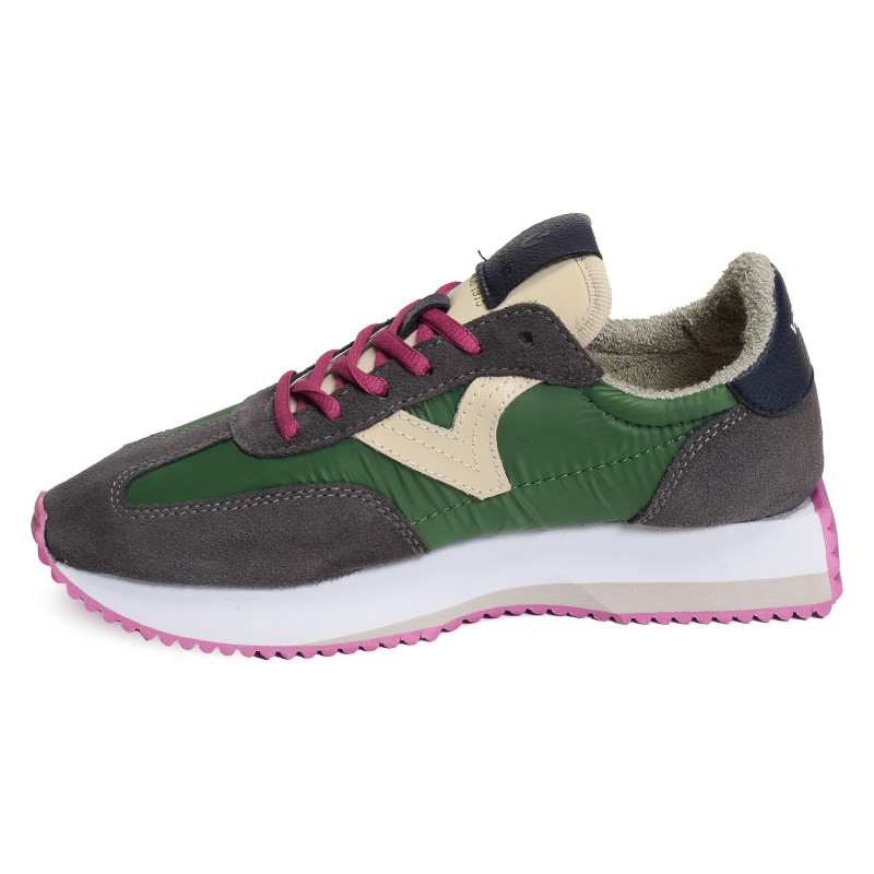 1134104 Gris Vert, Baskets running Victoria