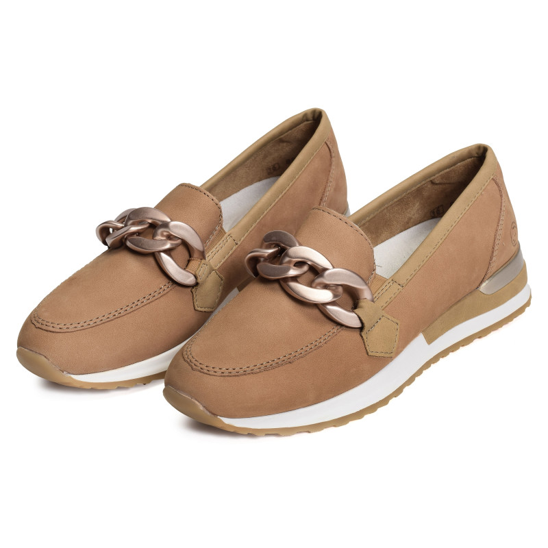 R2544 Beige, Mocassins Remonte