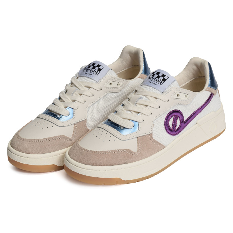 KELLY Beige Violet, Sneakers basses No Name