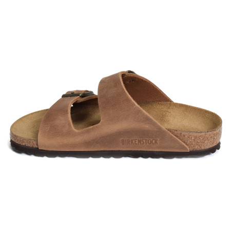 ARIZONA CUIR W Cognac, Mules Birkenstock