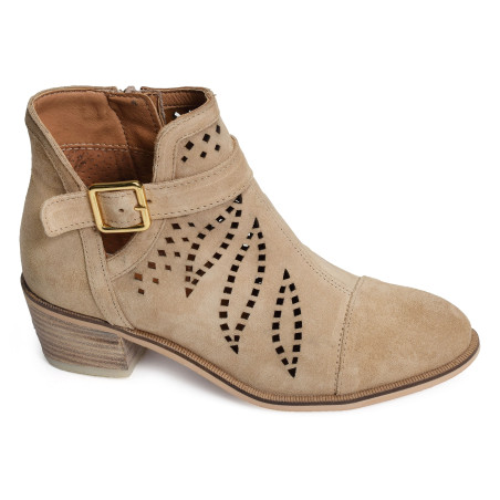 NELLY 5054 Beige, Bottines Alpe