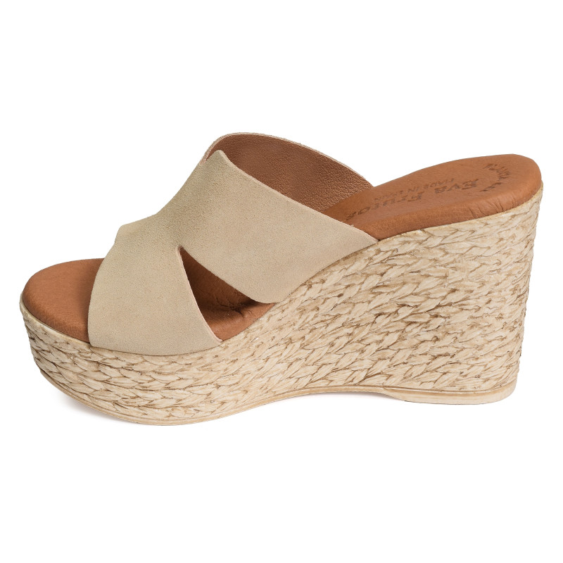 1901 Beige, Mules Eva Frutos