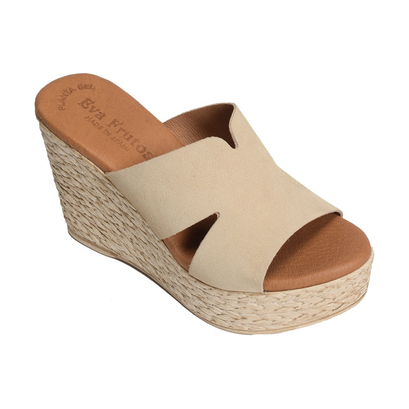 1901 Beige, Mules Eva Frutos