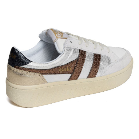 SUPERSLAM BLAZE Gris Bronze, Sneakers basses Gola