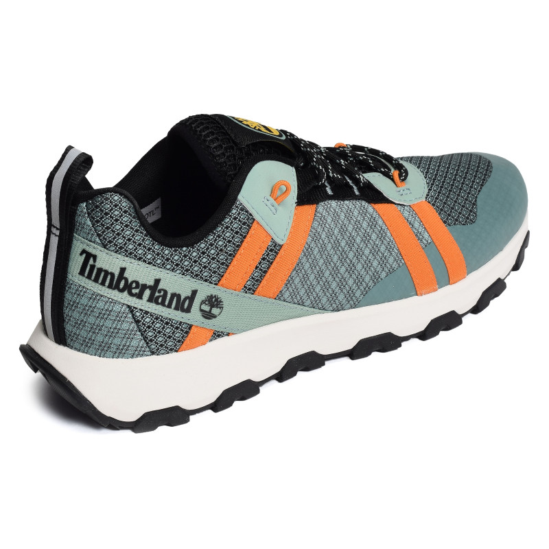 WINSOR TRAIL Vert Orange, Baskets running Timberland