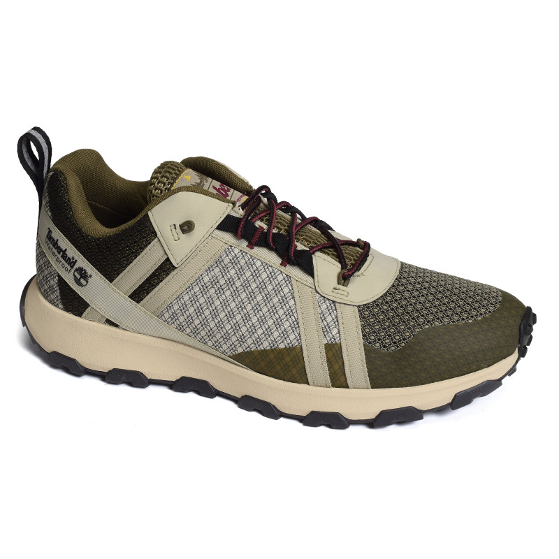 WINSOR TRAIL Kaki Taupe, Baskets running Timberland