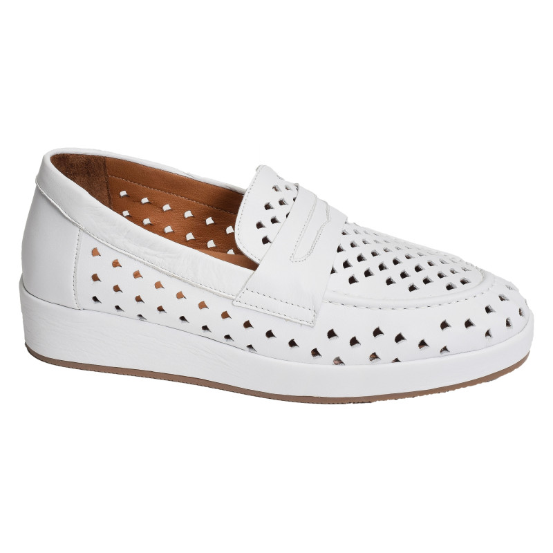 GOLMES Blanc, Mocassins K.Mary