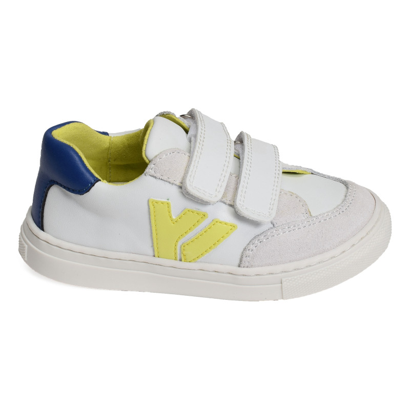 GAME Blanc Jaune, Sneakers basses Bellamy