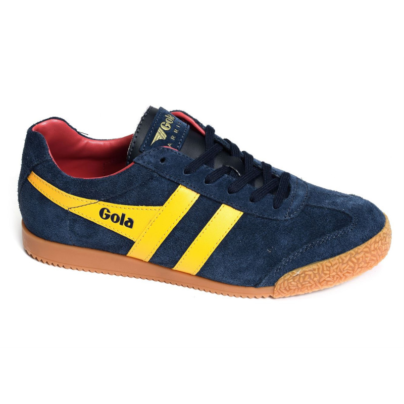 HARRIER SUEDE TRAINERS Marine, Sneakers basses Gola