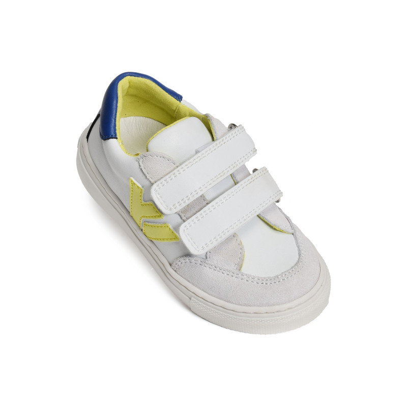 GAME Blanc Jaune, Sneakers basses Bellamy