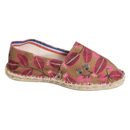 AUDACIEUSES Marron Rose, Espadrilles Art Of Soule