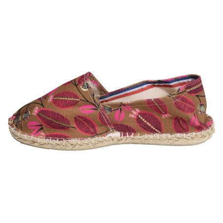 AUDACIEUSES Marron Rose, Espadrilles Art Of Soule