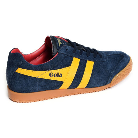 HARRIER SUEDE TRAINERS Marine, Sneakers basses Gola