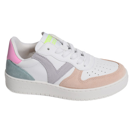 1258246 Blanc Rose, Sneakers basses Victoria