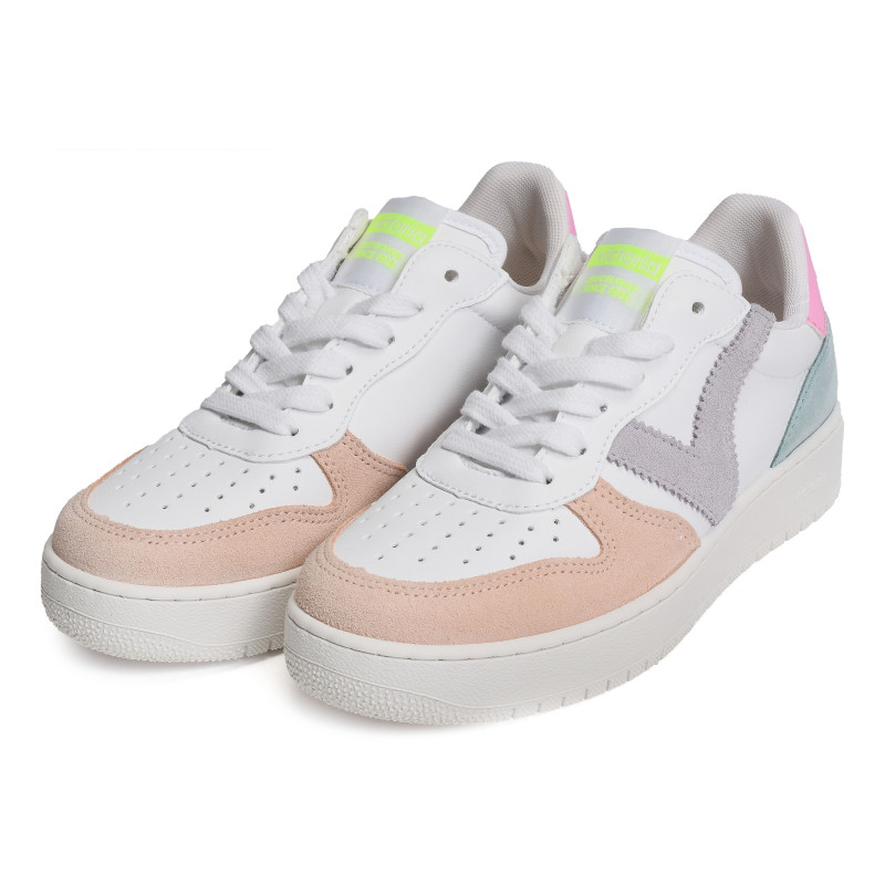 1258246 Blanc Rose, Sneakers basses Victoria