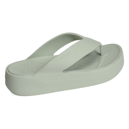 GETAWAY PLATFORM FLIP Vert Clair, Tongs Crocs