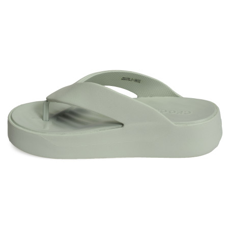 GETAWAY PLATFORM FLIP Vert Clair, Tongs Crocs