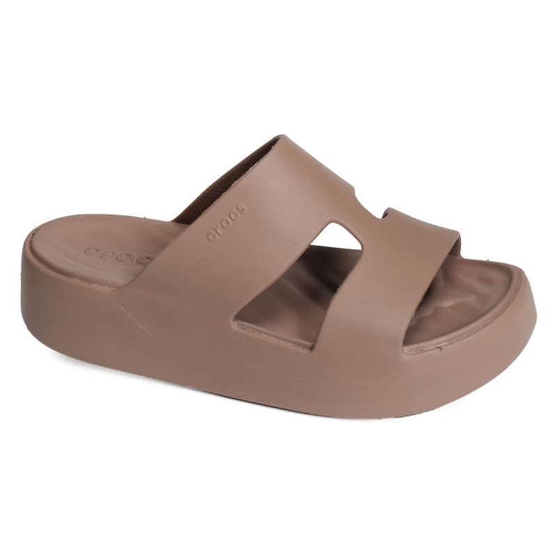 GETAWAY PLATFORM H STRAP Taupe, Mules Crocs