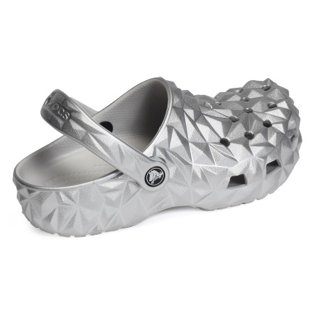 CLASSIC GEOMETRIC CLOG Argent, Sabots Crocs