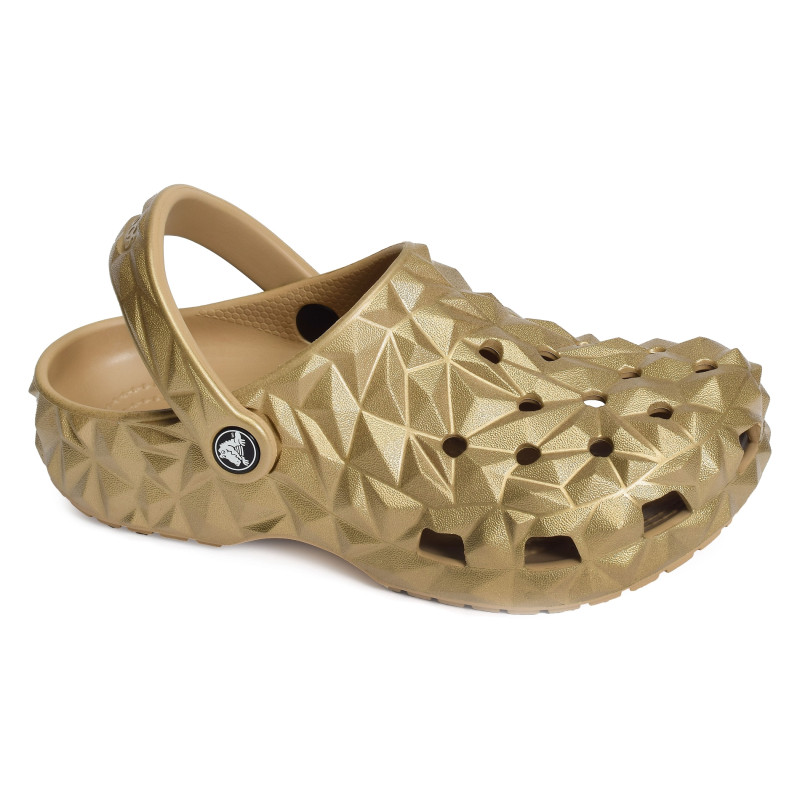 CLASSIC GEOMETRIC CLOG Gold, Sabots Crocs