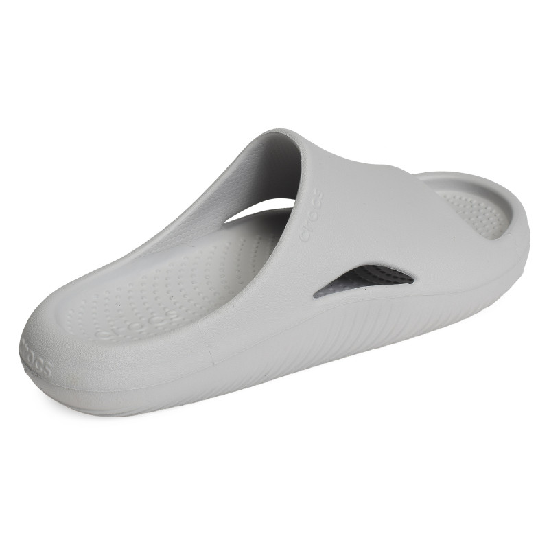 MELLOW RECOVERY SLIDE Gris Clair, Claquettes Crocs