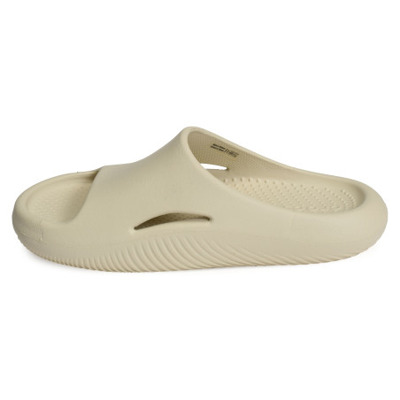 MELLOW RECOVERY SLIDE Ecru, Claquettes Crocs