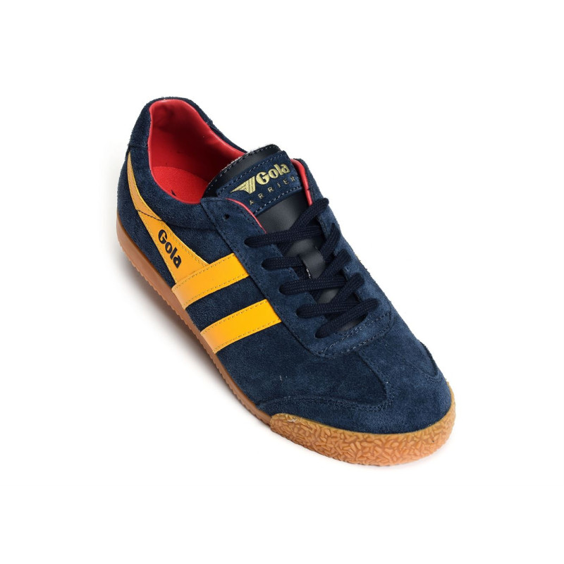 HARRIER SUEDE TRAINERS Marine, Sneakers basses Gola