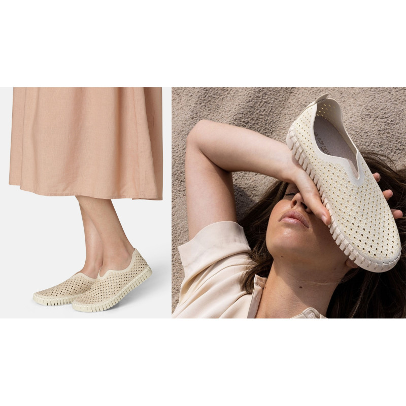 TULIP 3275 Beige, Slip-On Ilse Jacobsen