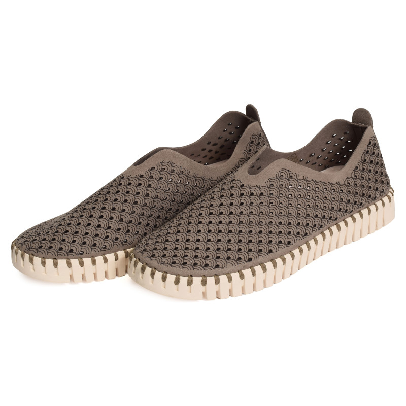 TULIP 3275 Taupe, Slip-On Ilse Jacobsen