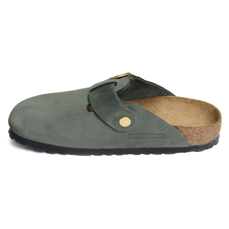 BOSTON BIG BUCKLE Kaki, Sabots Birkenstock