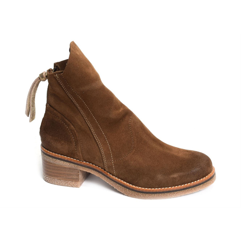 PRIAM Marron, Bottines MKD